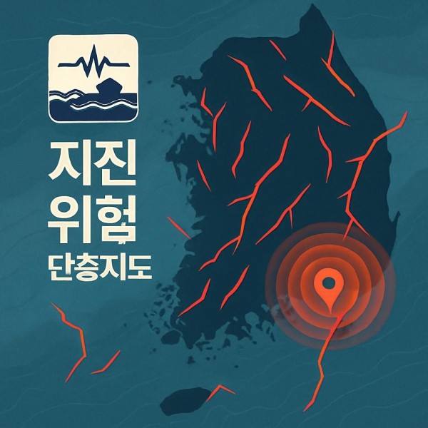 단층지도와 지진 위험 해설