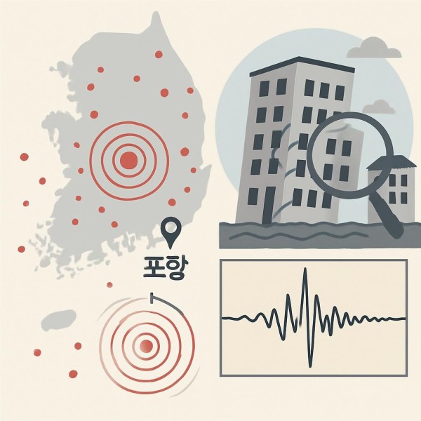 포항지진 현장
