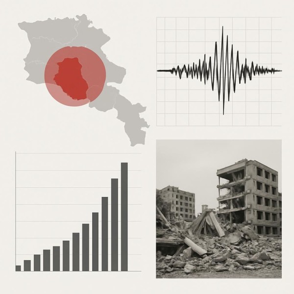 스피타크 지진 현장 사진